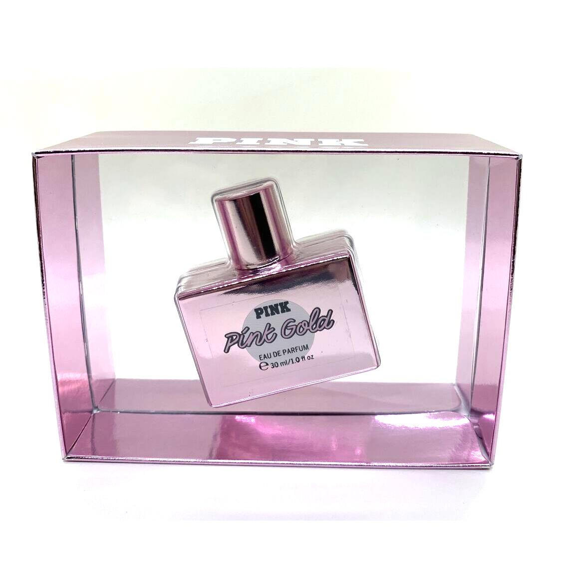 Victoria`s Secret Pink Gold Eau De Parfum Edp Perfume Spray 1 Oz Amber - Vanilla