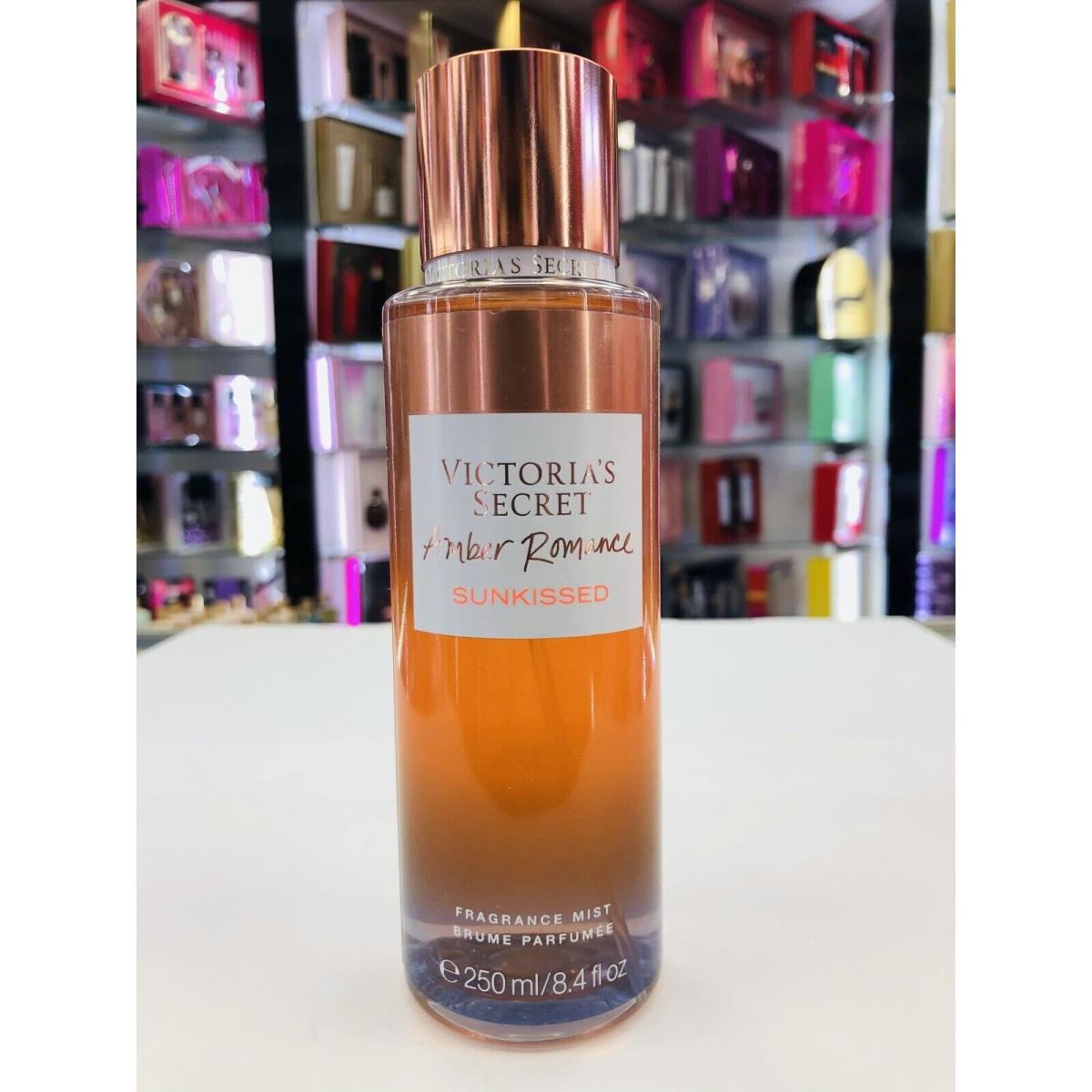 Victoria`s Secret Amber Romance Sunkissed Fragrance Body Mist For Women 8.4 oz