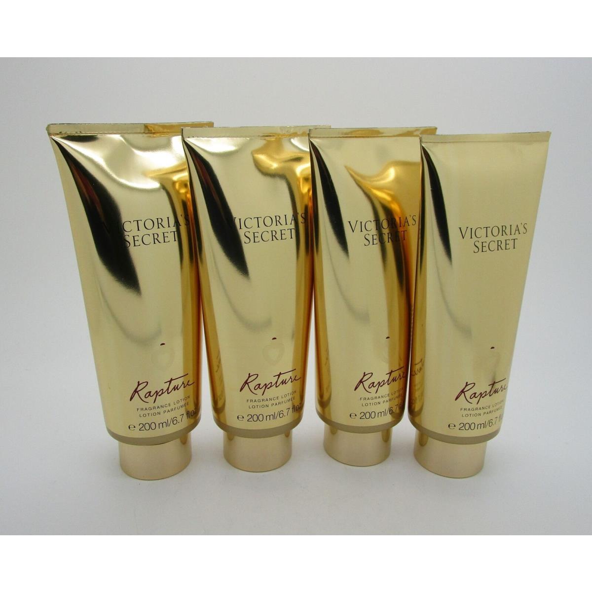 Victoria`s Secret Fragrance Lotion Rapture 6.7 Oz. - Lot of 4