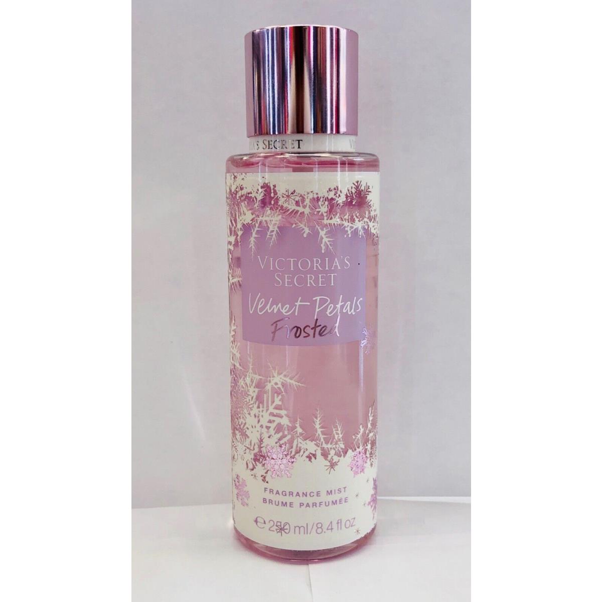 Victoria`s Secret Velvet Petals Frosted Limited Edition Fragrance Mist 8.4 oz