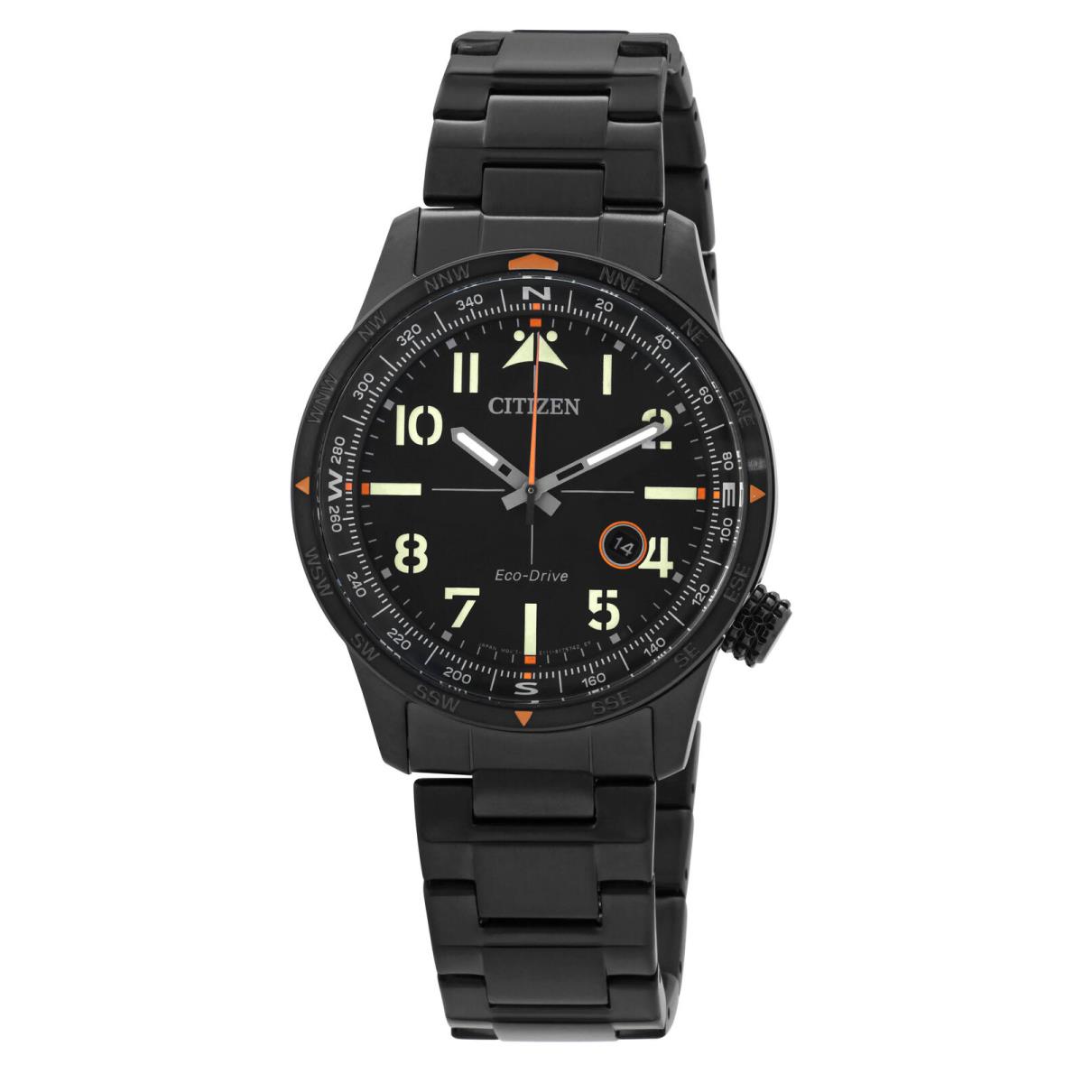 Citizen Core Black Dial Men`s Watch BM7555-83E