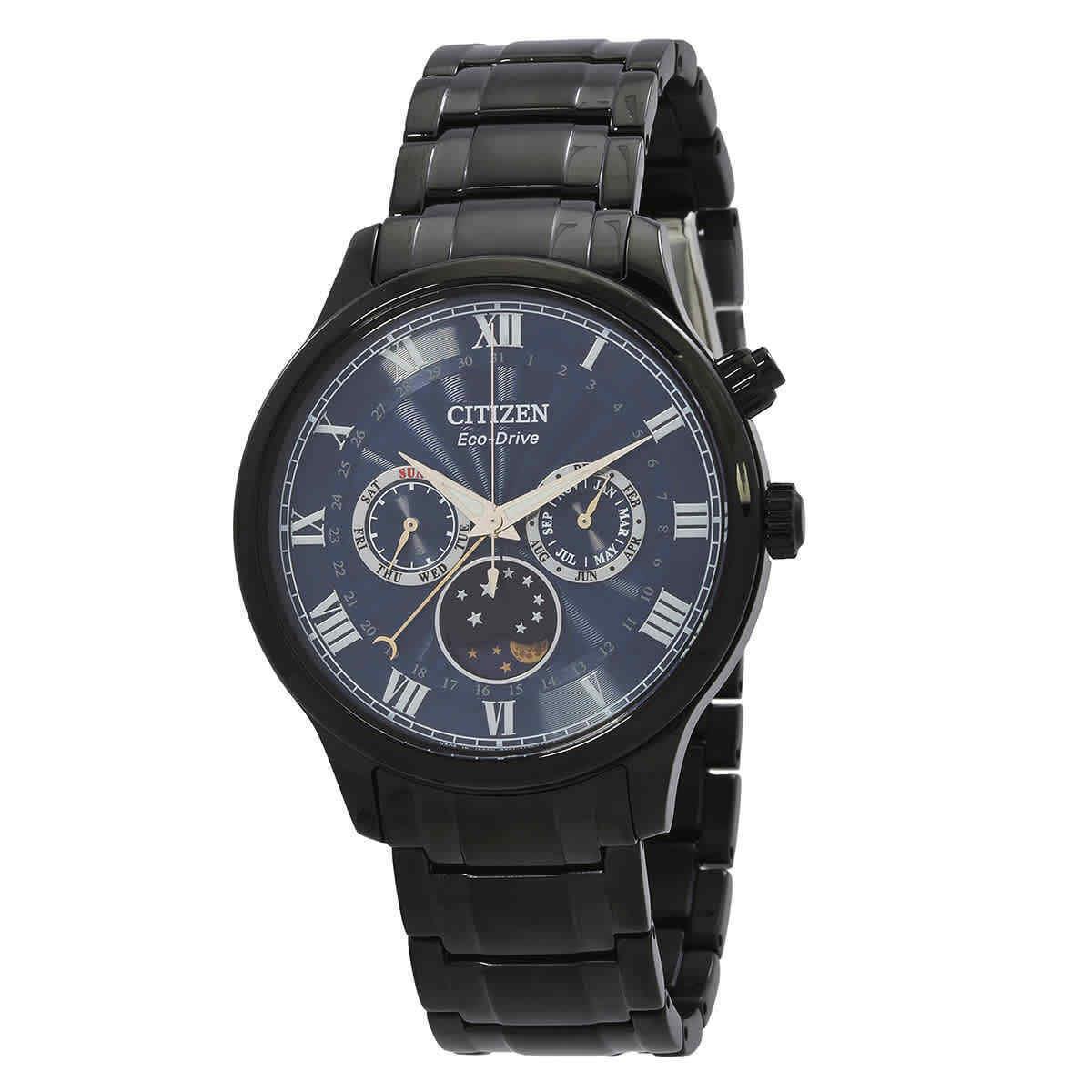 Citizen Chronograph Blue Dial Men`s Watch AP1055-87L