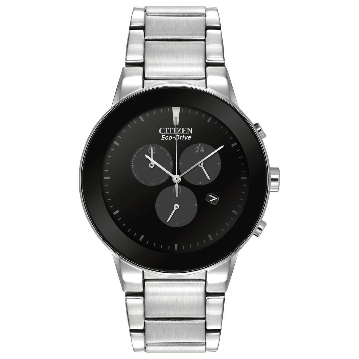 Citizen Eco Drive At2240-51e Axiom Men Stainless Steel Watch