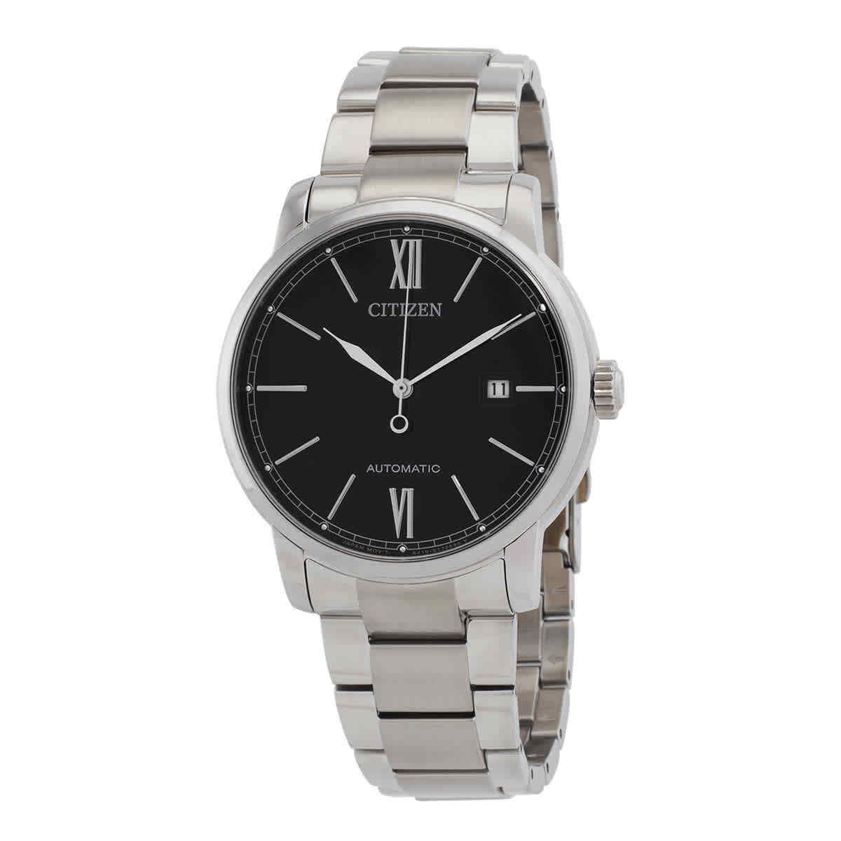 Citizen Automatic Black Dial Watch NJ0130-88E