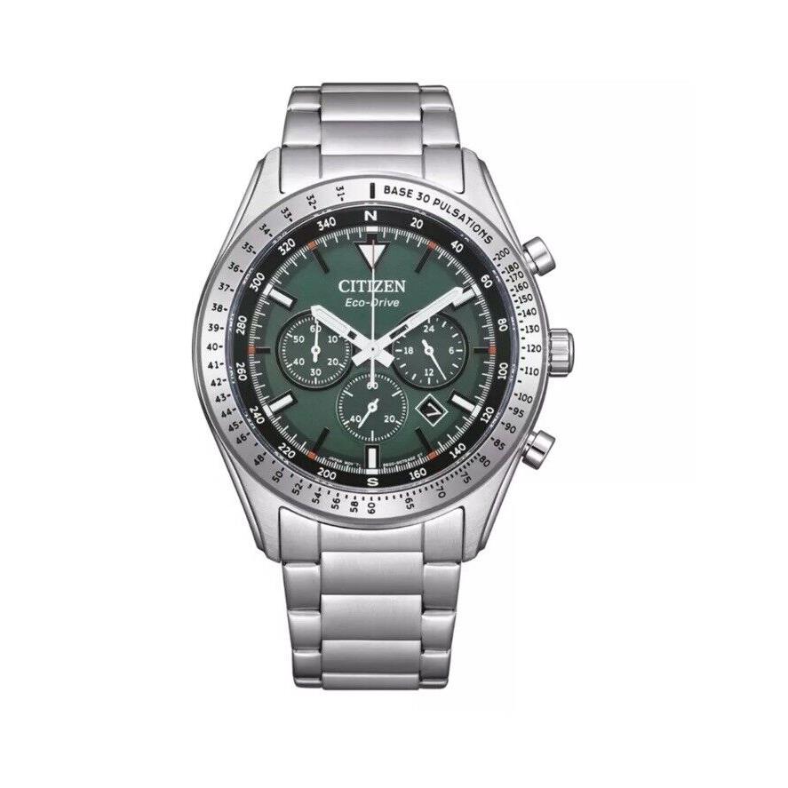 Citizen Eco-drive Sport Casual Silver Tone Stainless Steel CA4600-89X