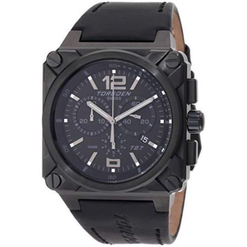 Torgoen Swiss Men`s T27106 T27 Series Classic Black