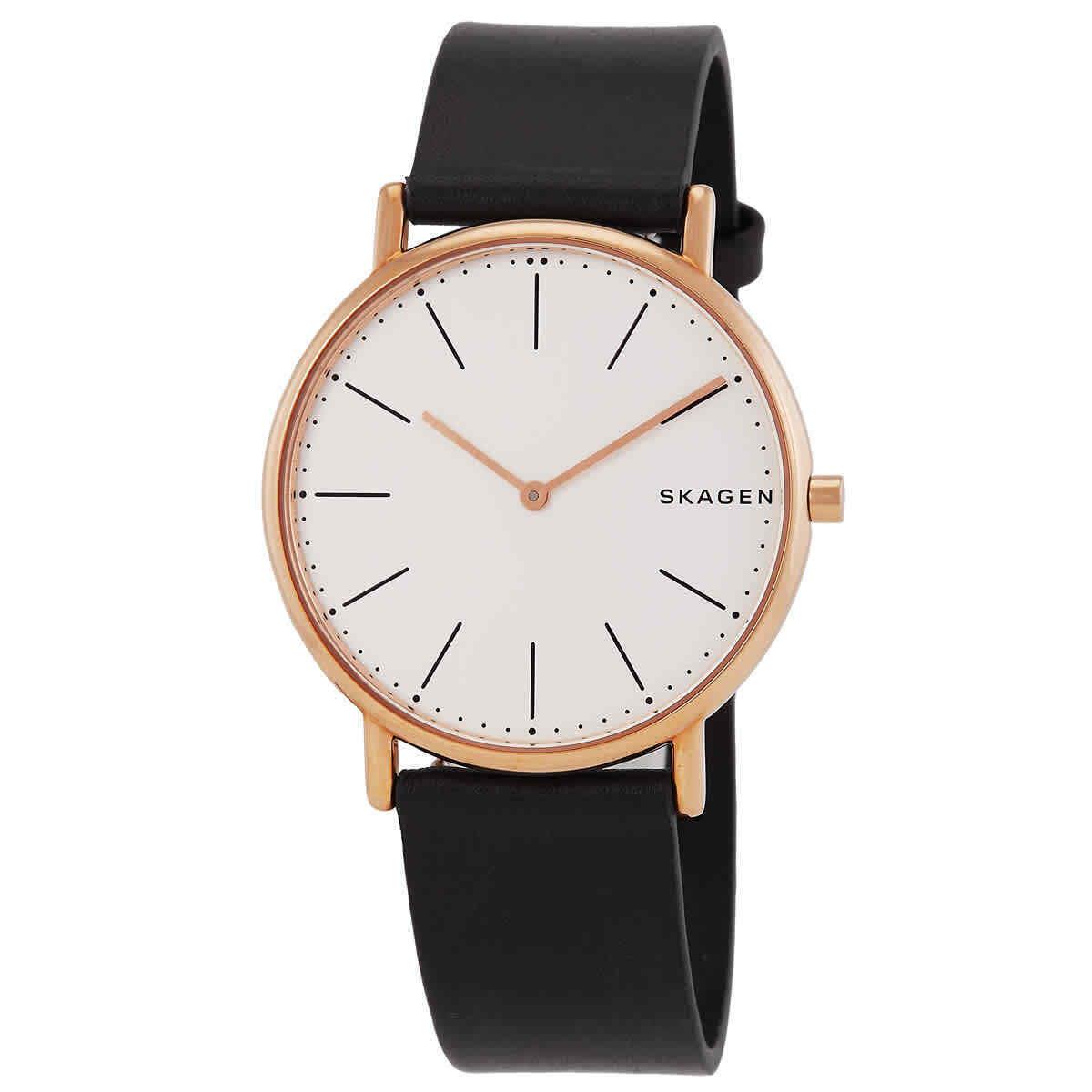 Skagen Signatur Quartz White Dial Unisex Watch SKW6430