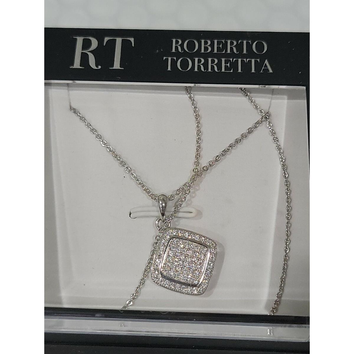 Roberto Torretta Necklace Gargantilla Micropave Swarovski with Certificate