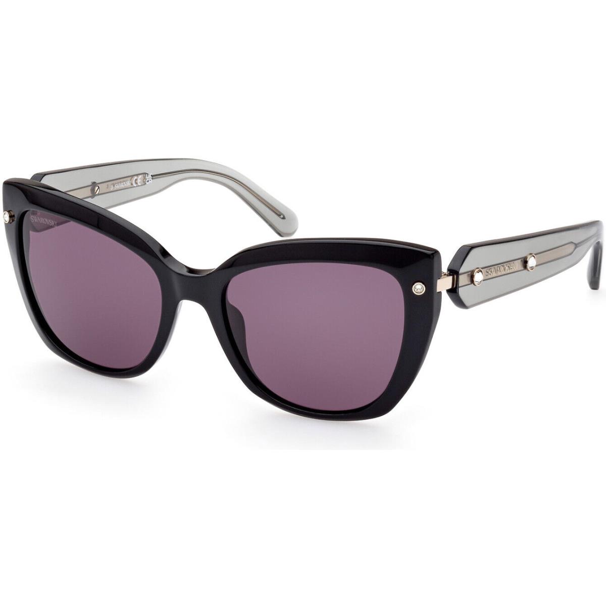 Swarovski SK0391 01A 54 Sunglasses AB