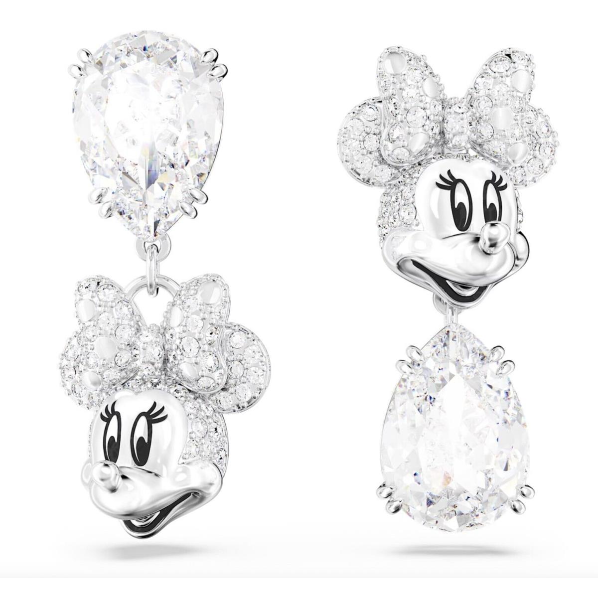 Swarovski Disney Minnie Mouse Drop Earrings -5668779