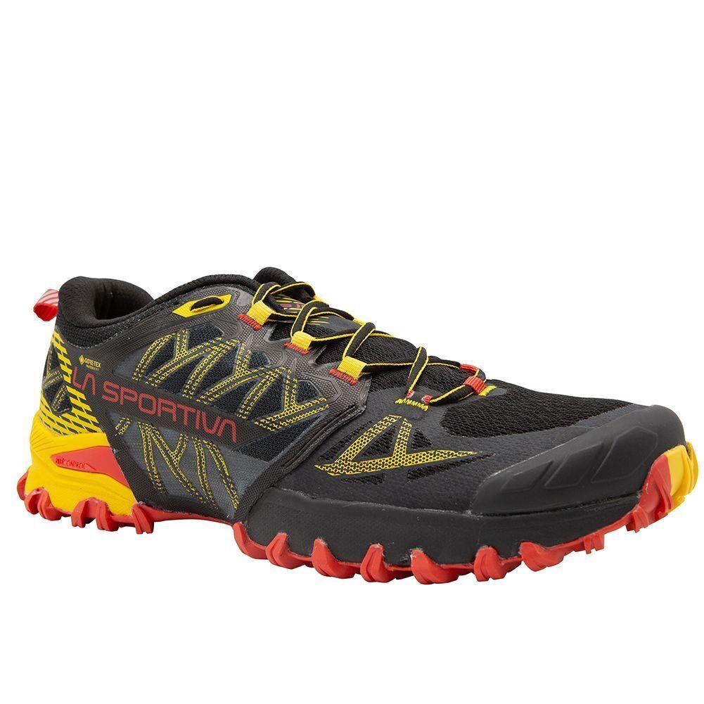 La Sportiva Bushido Iii Gtx Men`s Trail Running Shoes Black/yellow M42