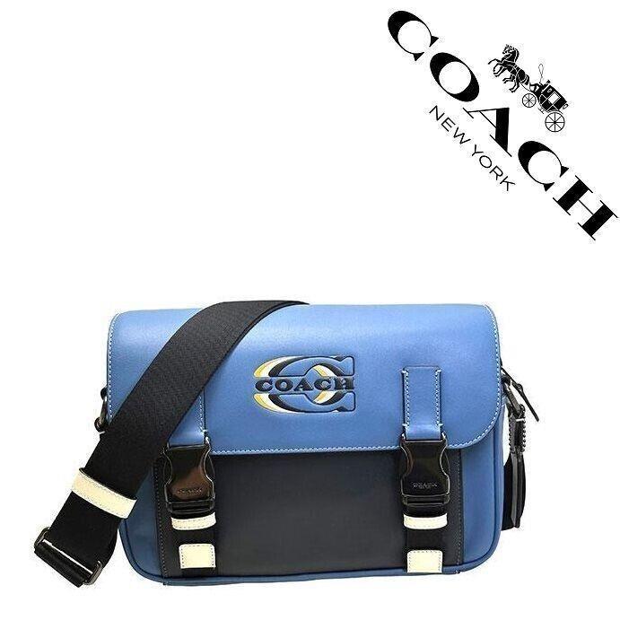 Coach Truck Crossbody Coach Stam Sky Blue Midnight Multi CE550 Outlet