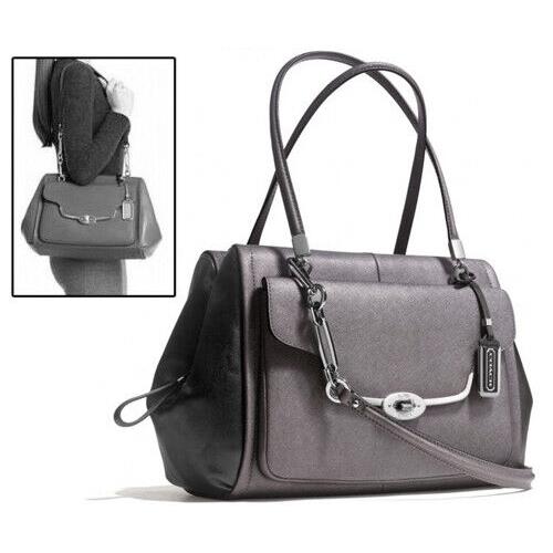 Coach Madison Madeline Spectator Leather Shoulder Satchel Bag