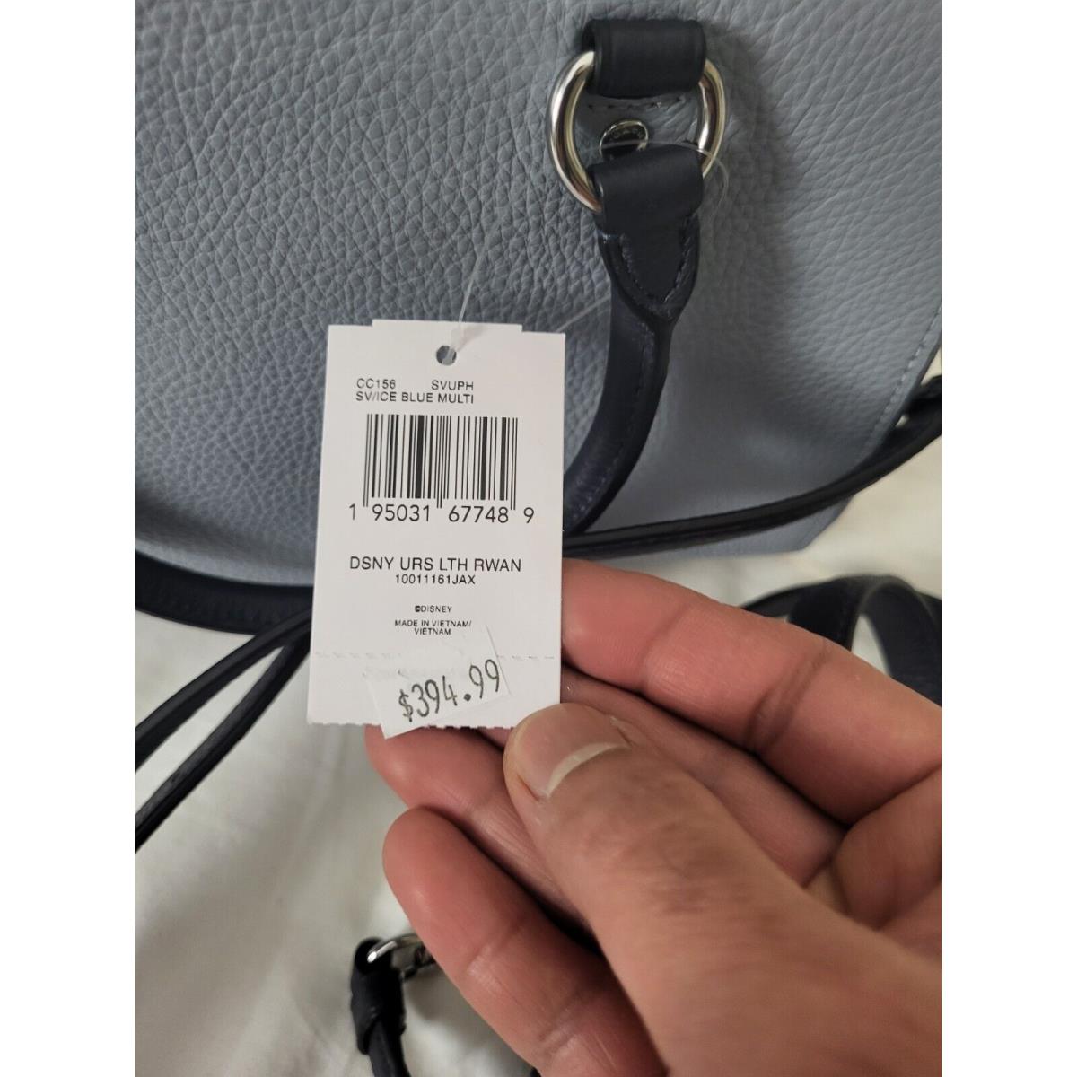 Coach X Disney (CC156) Ursula Motif selling Pebbled Leather Rowan Satchel Crossbody Bag