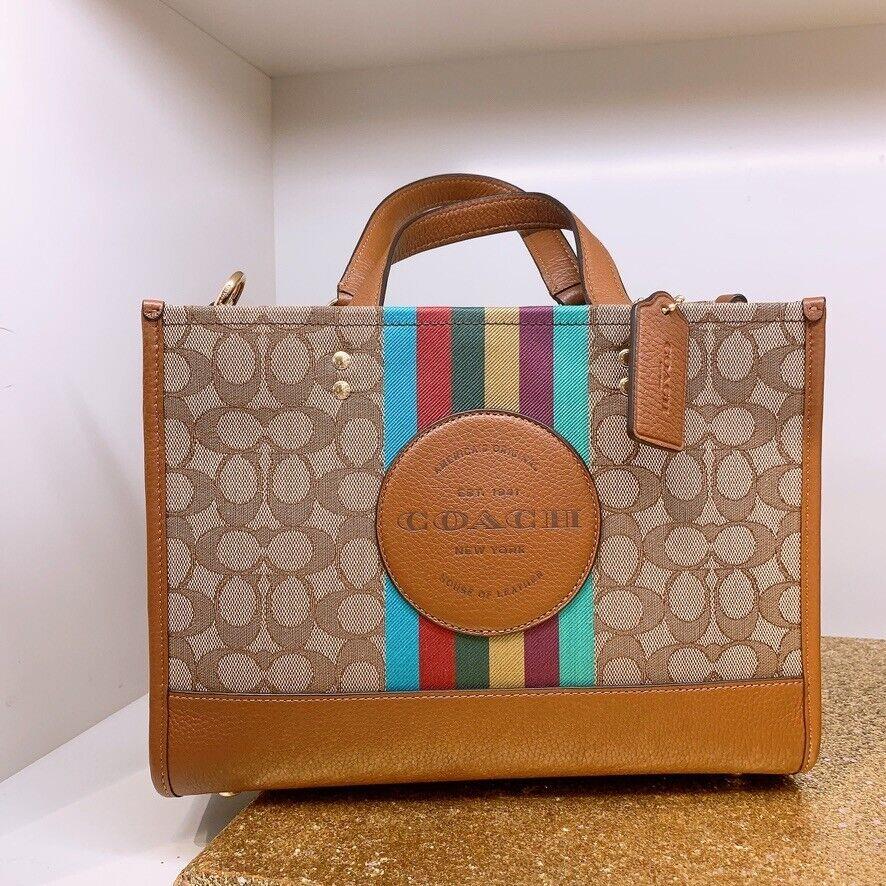 Coach Dempsey Carryall In Signature Jacquard 29CM C5794