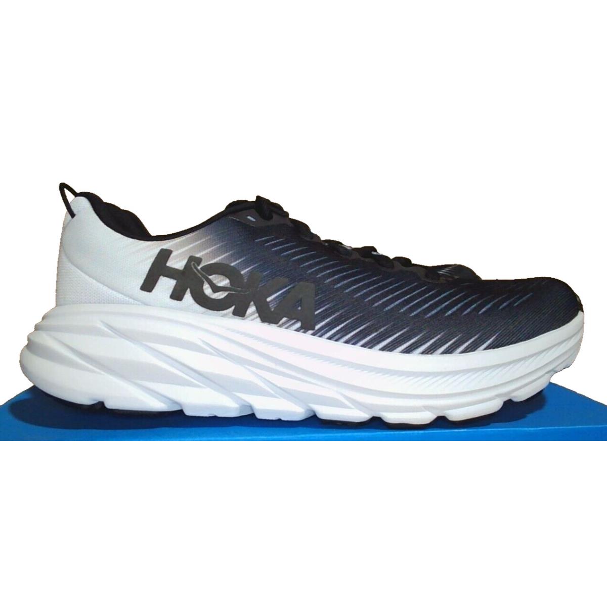 Hoka Rincon 3 Black/white 6.5 B M