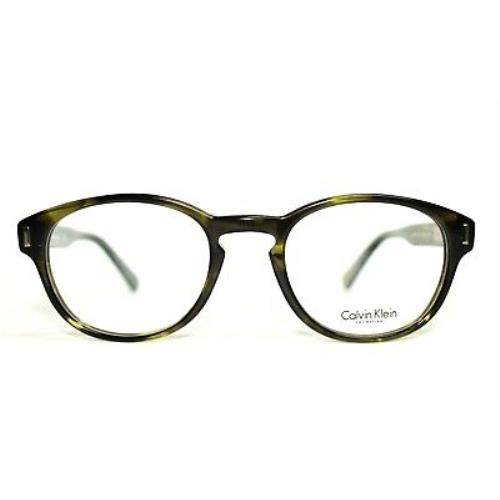 Calvin Klein eyeglasses  - Clear , Olive Frame 0