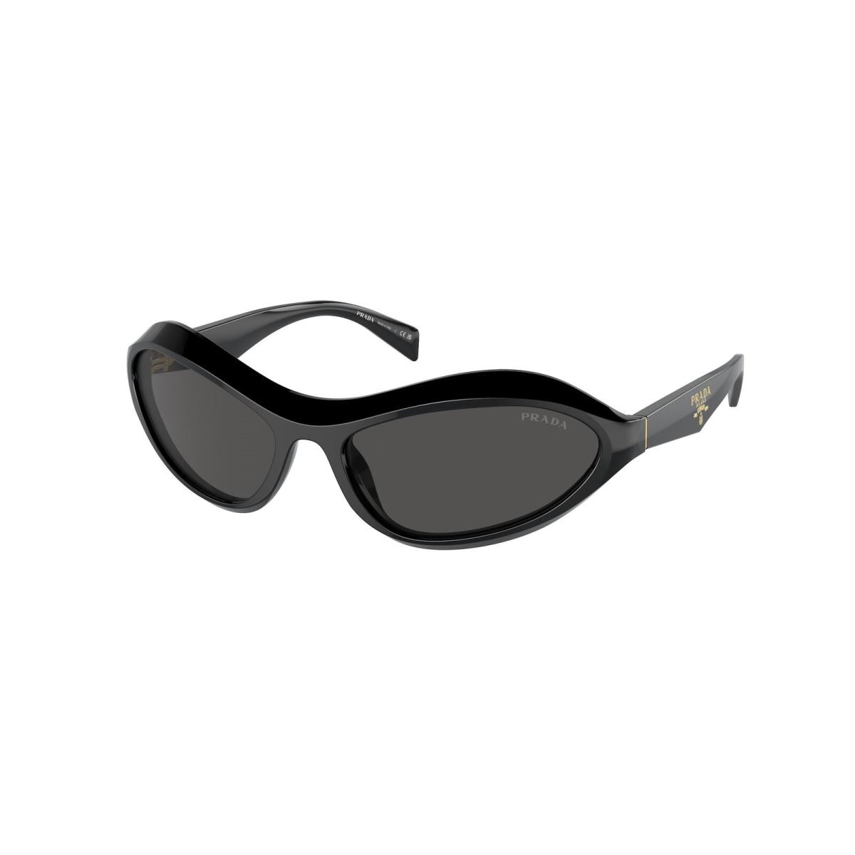 Prada PR A20S 16K5S0 Black Dark Grey 61 mm Women`s Sunglasses