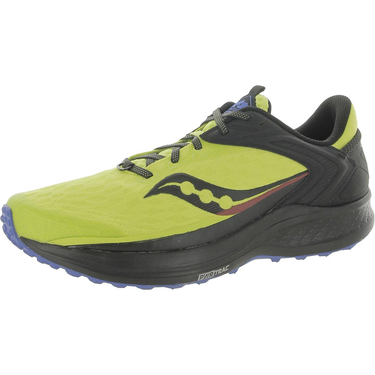 Saucony Mens Canyon TR2 Gym Fitness Athletic and Training Shoes Shoes Bhfo 7785 - Acid/Blue Raz