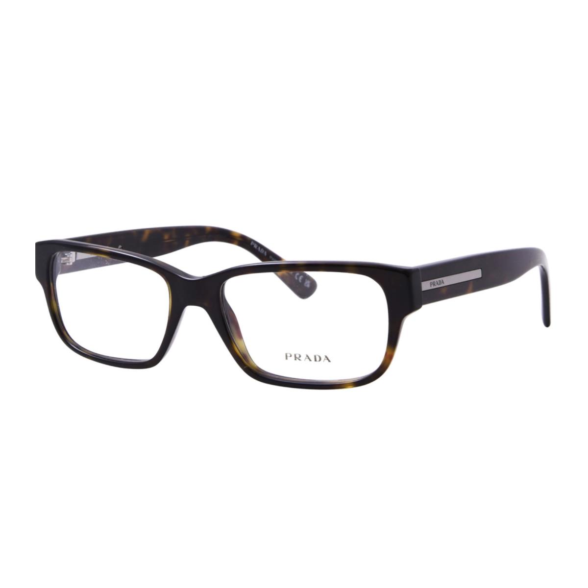 Prada Reading Glasses Vpr 18Z 2AU-1O1 56-17 140 Wide Tortoise Frames Readers