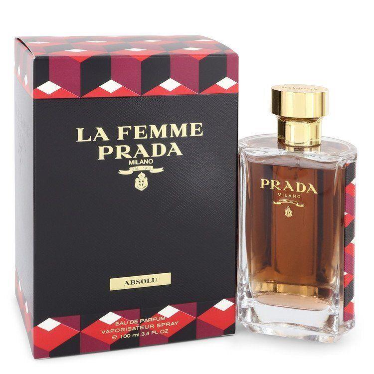 Prada La Femme Absolu Eau De Parfum Spray 3.4 Ounce