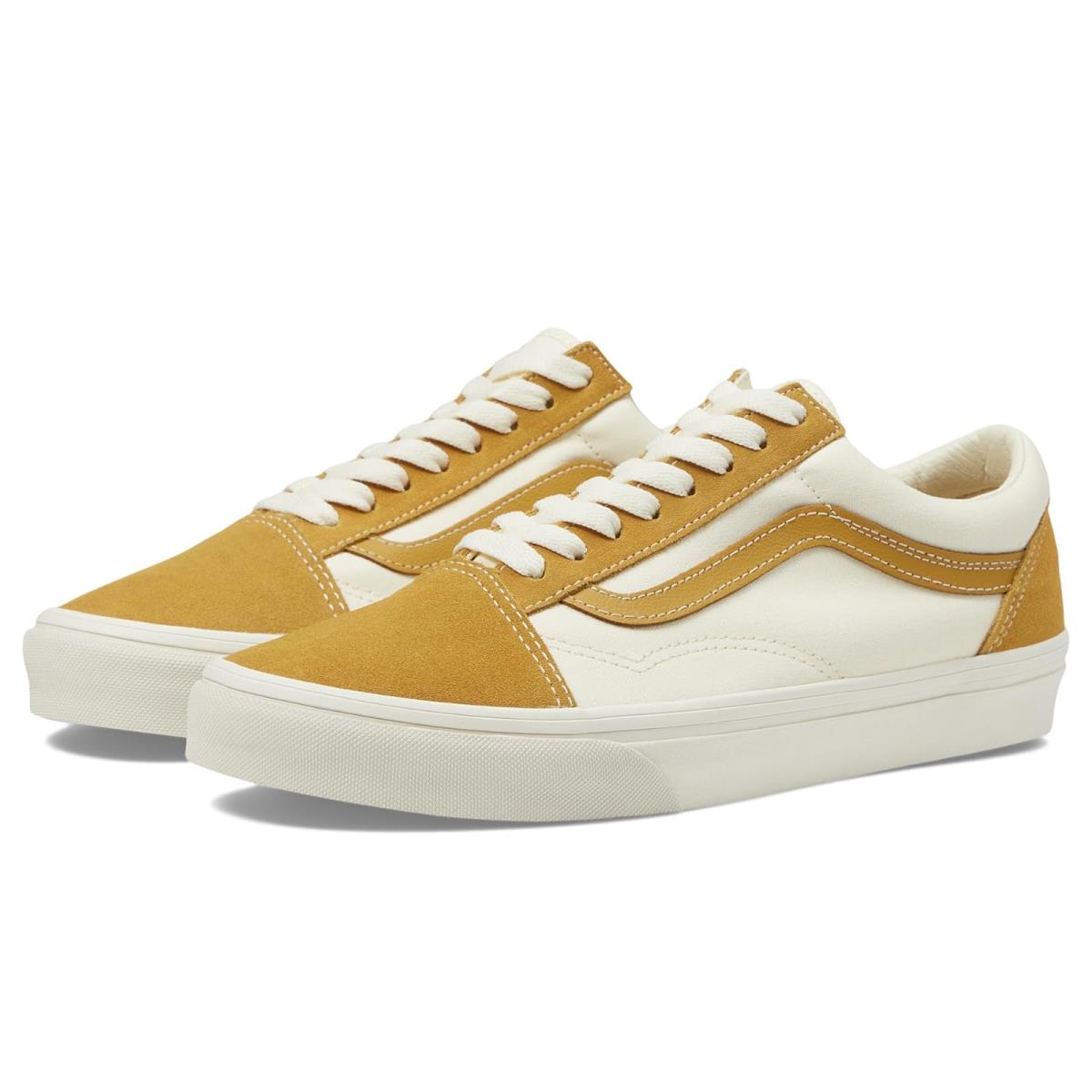 Unisex Sneakers Athletic Shoes Vans Old Skool Canvas/Suede Harvest Gold