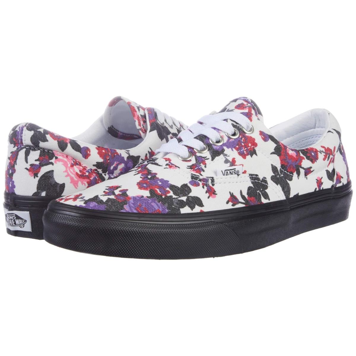 Woman`s Sneakers Athletic Shoes Vans Era Florals