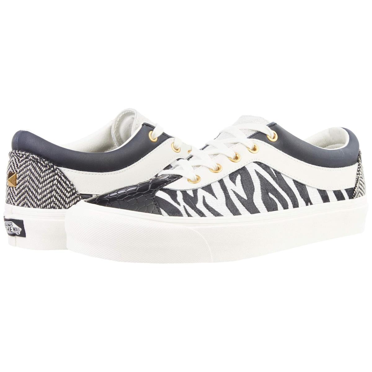 Unisex Sneakers Athletic Shoes Vans Bold Ni Bender Zebra/Marshmallow