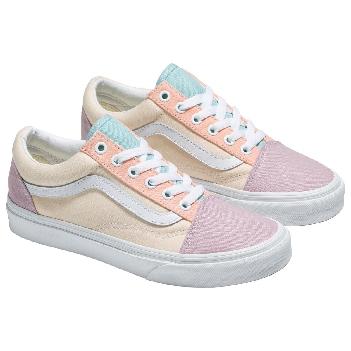 Vans FU Old Skool Sneakers Pastel Block Multi/true White