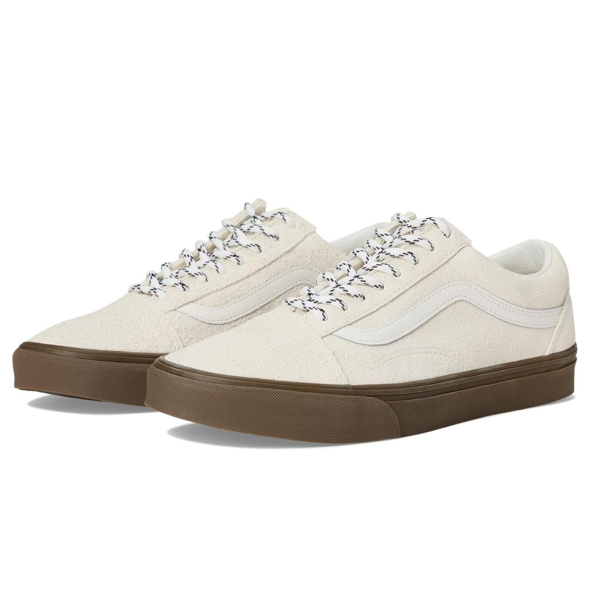 Unisex Sneakers Athletic Shoes Vans Old Skool Hairy Suede Marshmallow