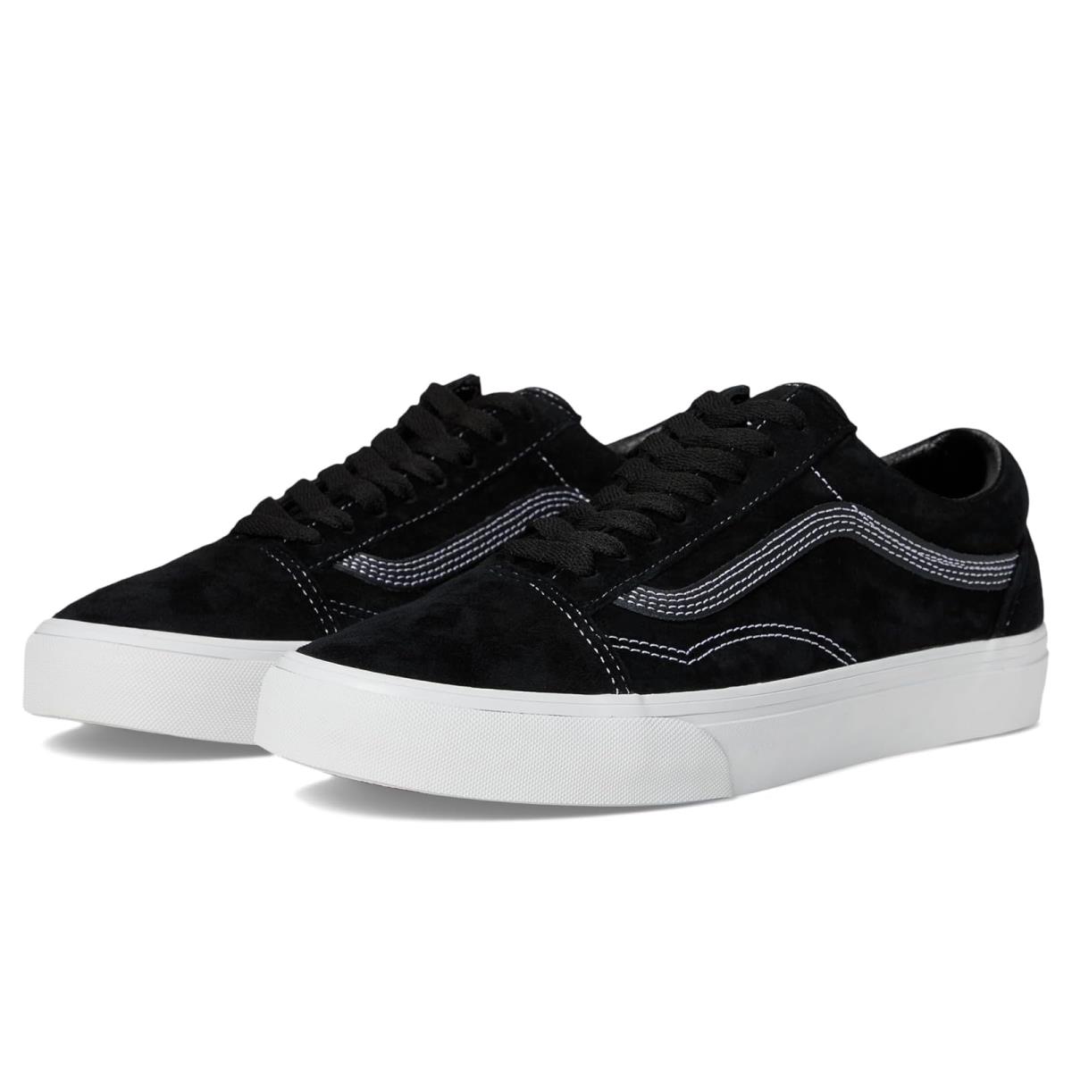 Unisex Sneakers Athletic Shoes Vans Old Skool Pig Suede Black