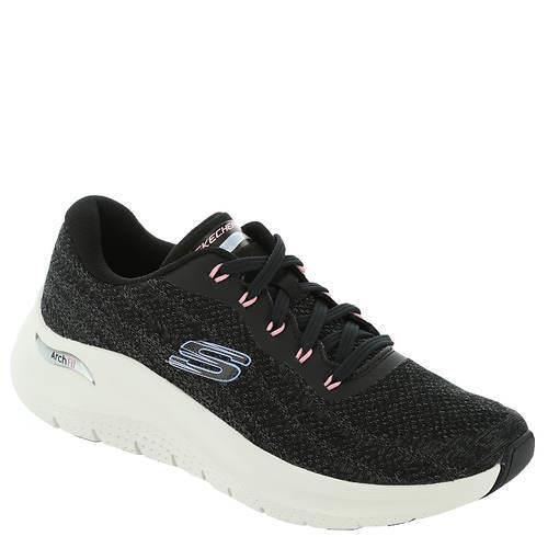 Womens Skechers Sport Arch Fit 2.0-RICH Vision Black Multi Knit Shoes