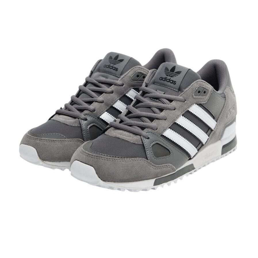 Men`s Adidas Originals Grey White ZX 750 Trainers Sneakers IF8409 - Gray