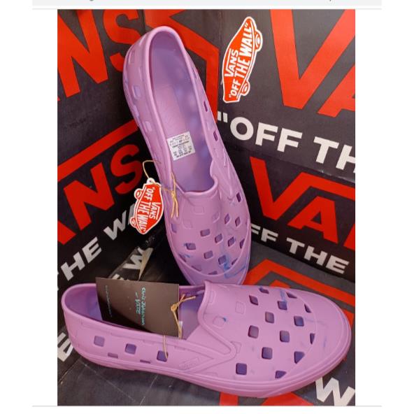 Vans Men`s 4/Women`s 5.5 Trek Slip On Chris Johanson Swirl Purple - VN0A5HF850I