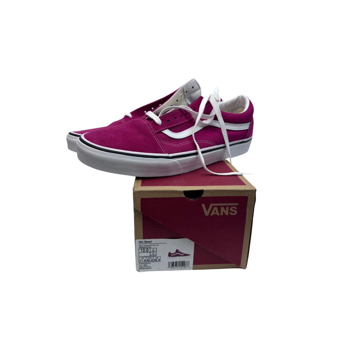 Vans FU Old Skool Sneakers Color Theory Cherries Jubilee Men`s Size 12