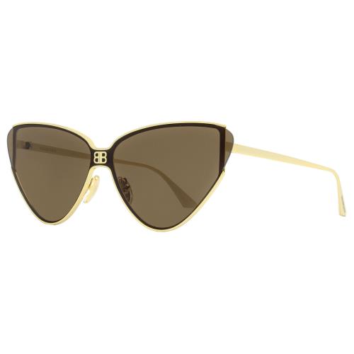 Balenciaga Cateye Sunglasses BB0191S 002 Gold 99mm