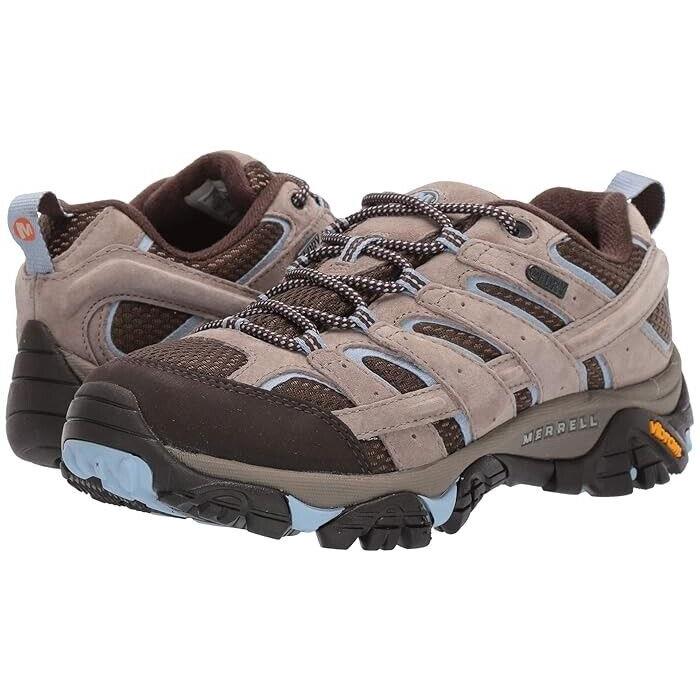 Merrell Z21121 Womens Brindle Leather Moab 2 Vent Hiking Shoes Size 10.5M