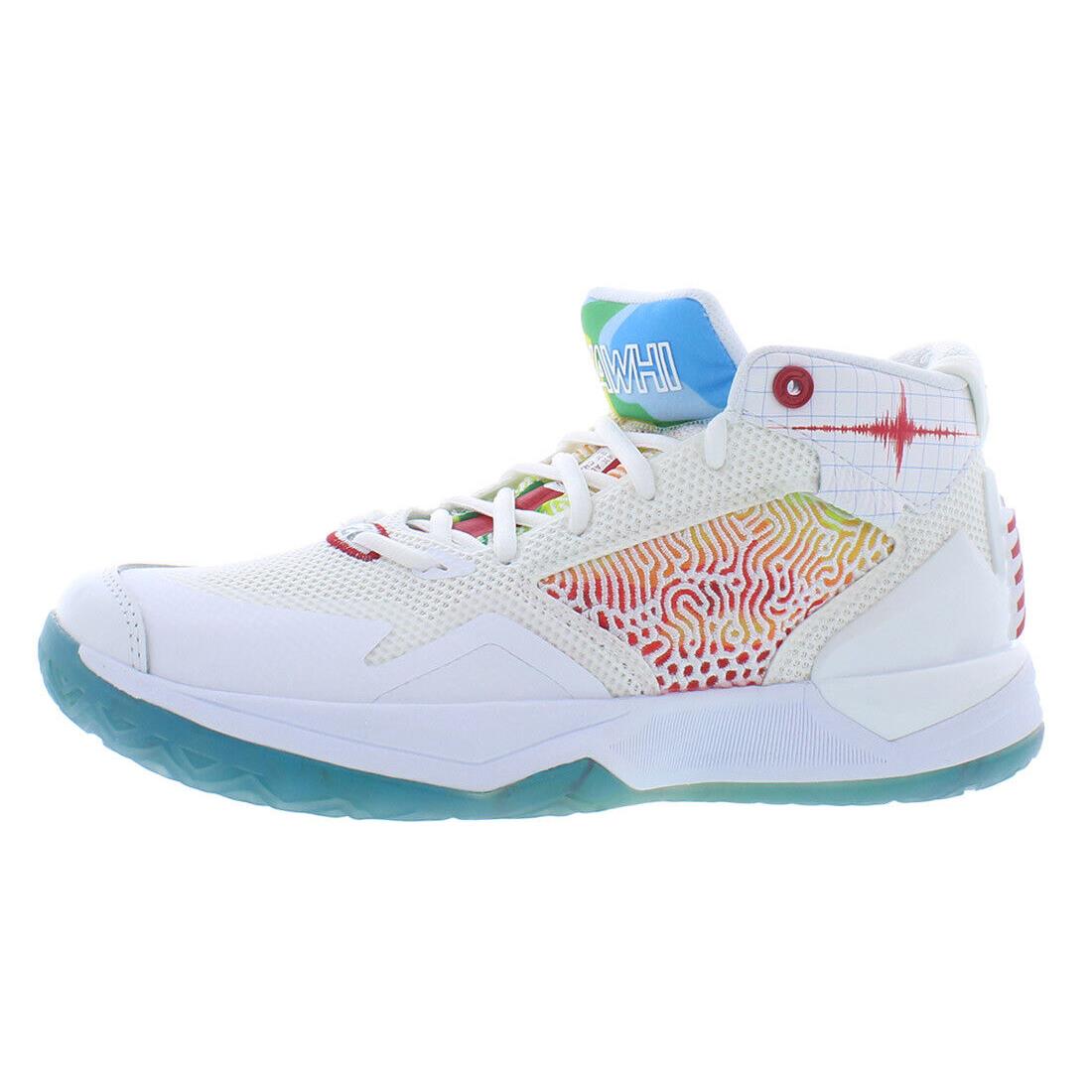 New Balance Kawhi 1 Boys Shoes - White/Multi, Full: White/Multi