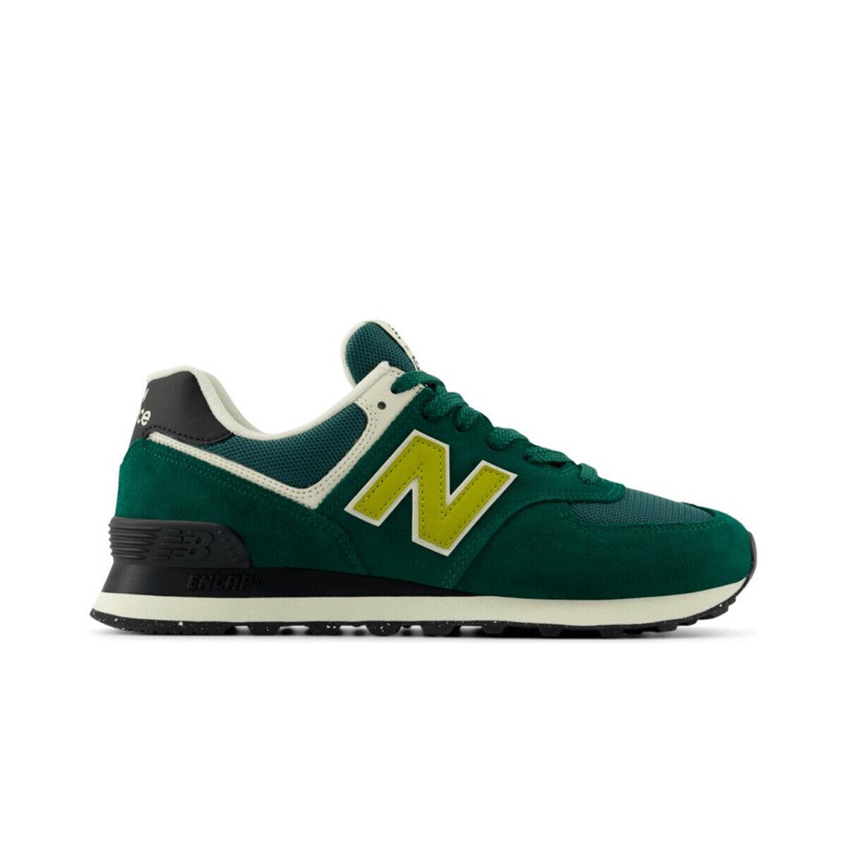 New Balance 574 Unisex Marsh Green Casual Sneakers U574RBC