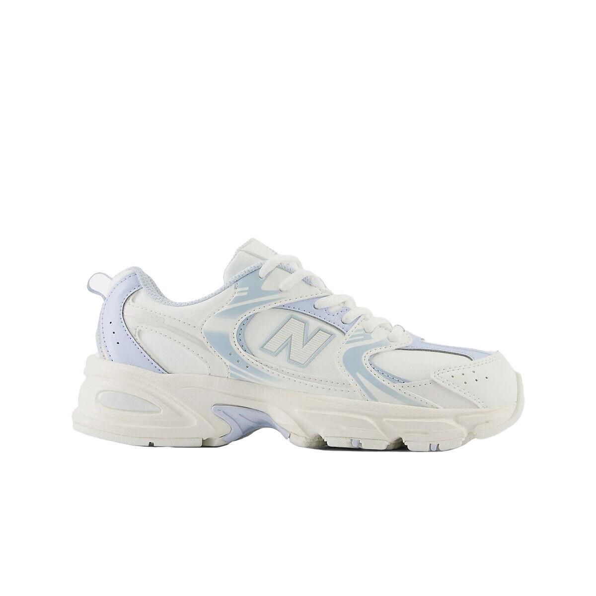 New Balance 530 Grade `school White Running Sneakers GR530WS