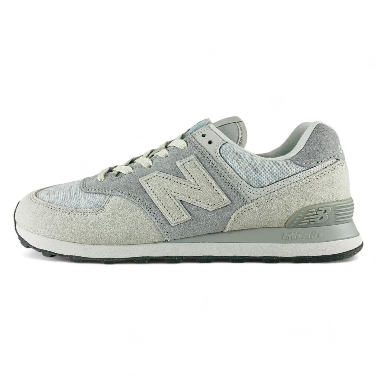 New Balance 574 Men`s Shoes Heather Grey Athletic Sneakers U574GRM