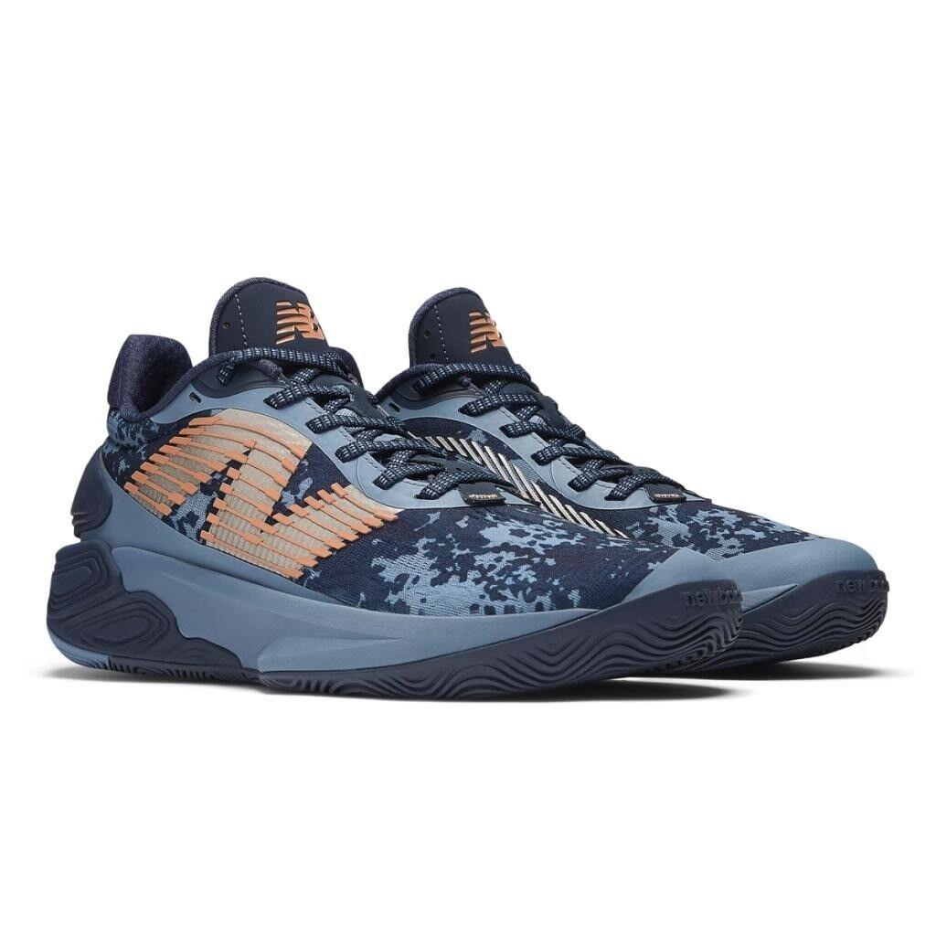 New Balance Two Wxy V5 Navy Heron Blue BB2WYBT5 Mens Basketball Shoes Sneakers - Blue, Manufacturer: Nb navy with heron blue and copper