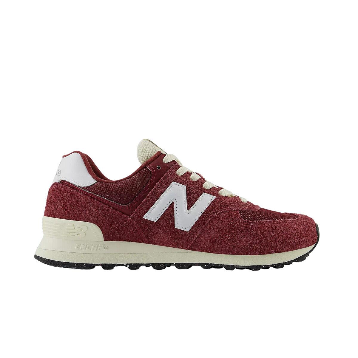 New Balance U574 Unisex Classic Crimson Casual Sneakers U574RBK