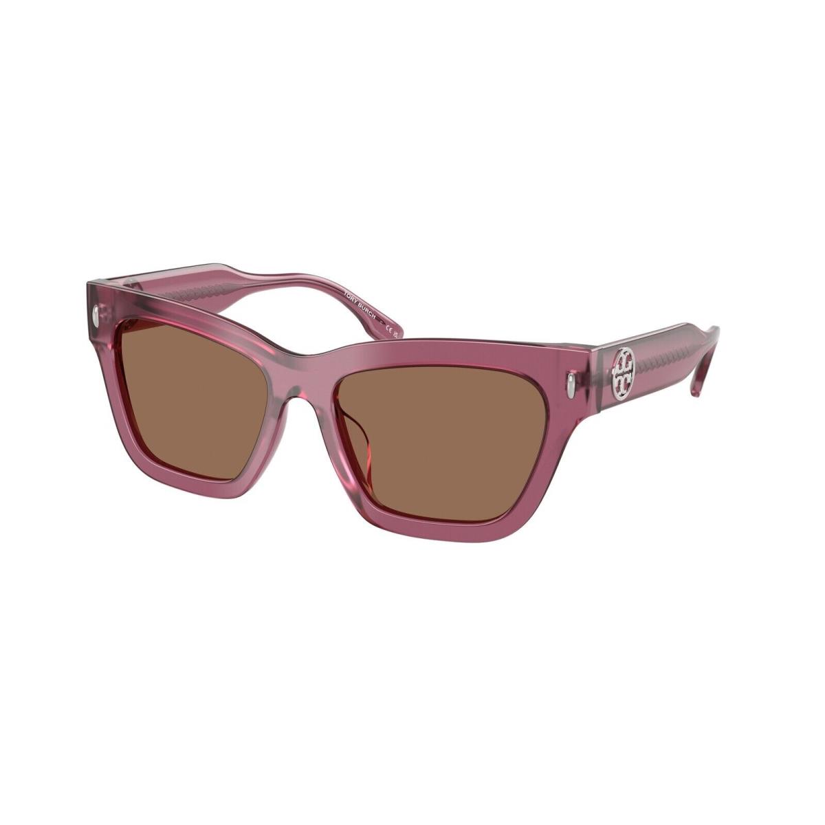 Tory Burch Women`s 54mm Berry Transparent Sunglasses TY7208U-317973-54