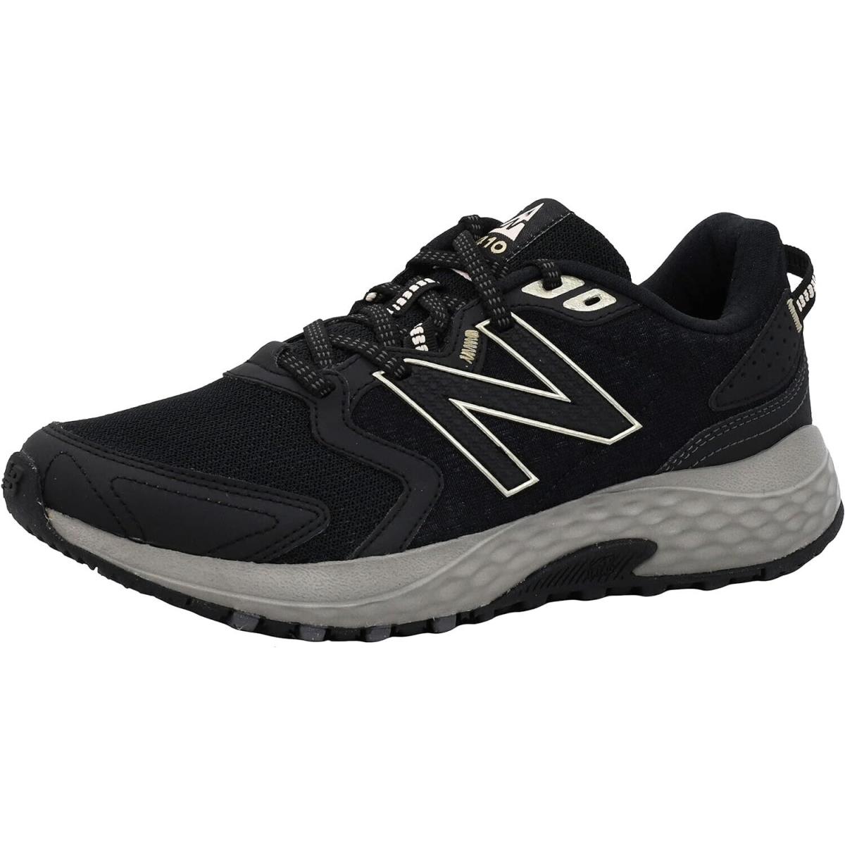 New Balance Womens WT410 LK7 Athletic Trail Running Shoe Black/citrus US 9W