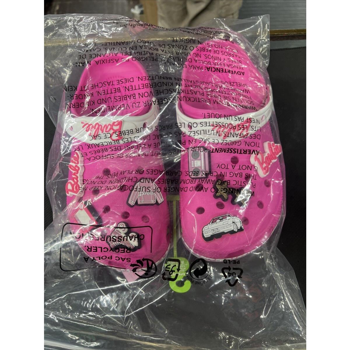 Crocs Classic Clogs x Barbie Women Electric Pink 208817-6QQ