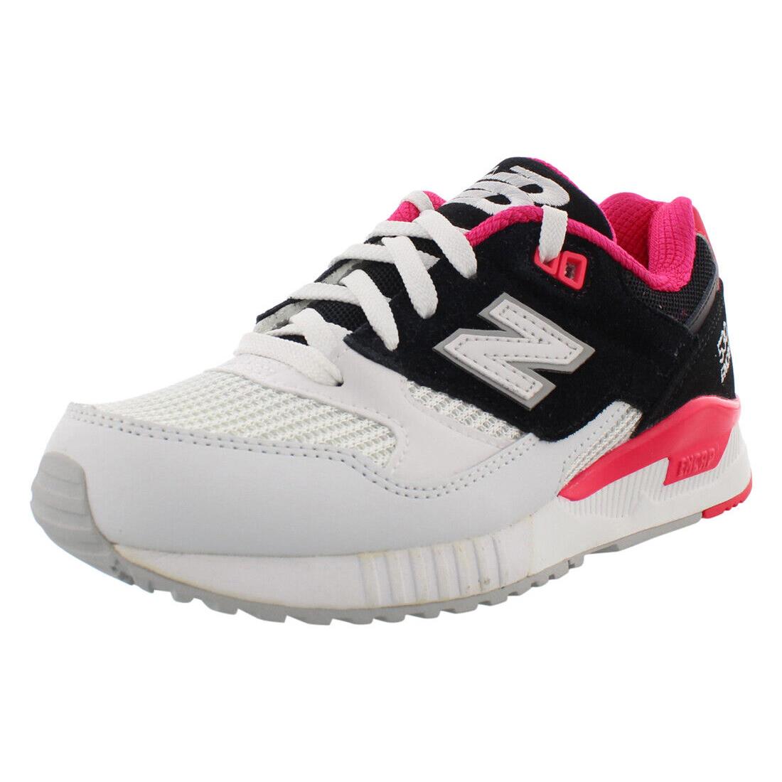 New Balance Classics Womens Shoes Size 6.5 Color: Black/white/red - Black, Full: Black/White/Red