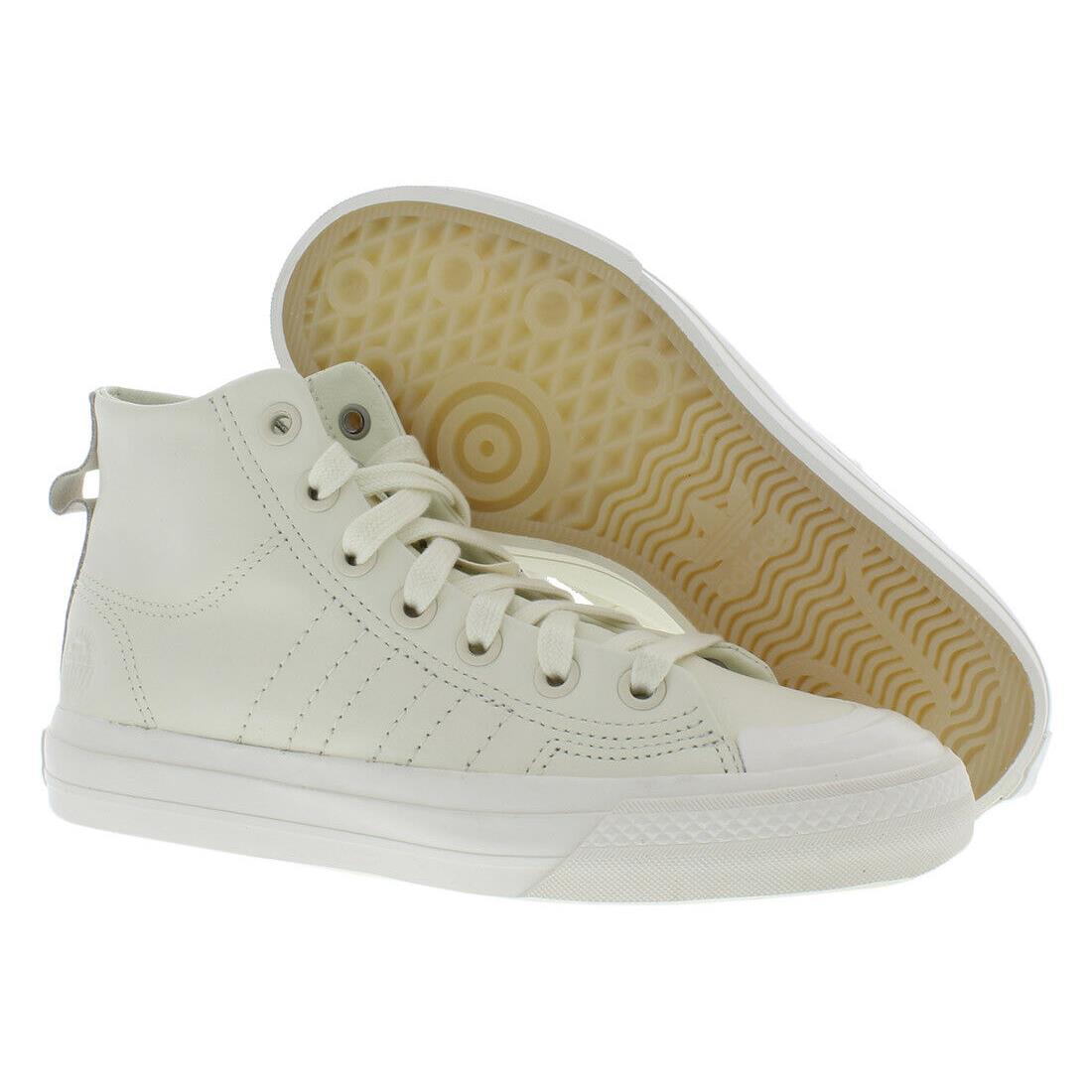 Adidas Nizza Hi Rf Mens Shoes Size 5 Color: Off White - Off White, Main: Off-White