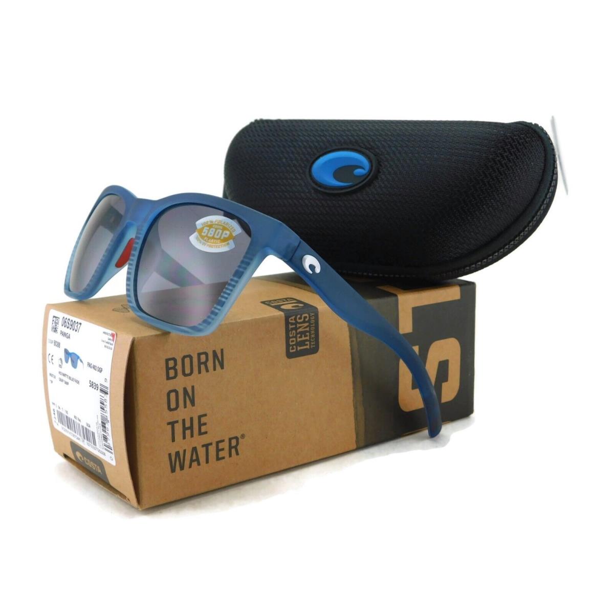 Costa Del Mar Panga Sunglasses Freedom Series Matte Blue Fade / 580P Gray