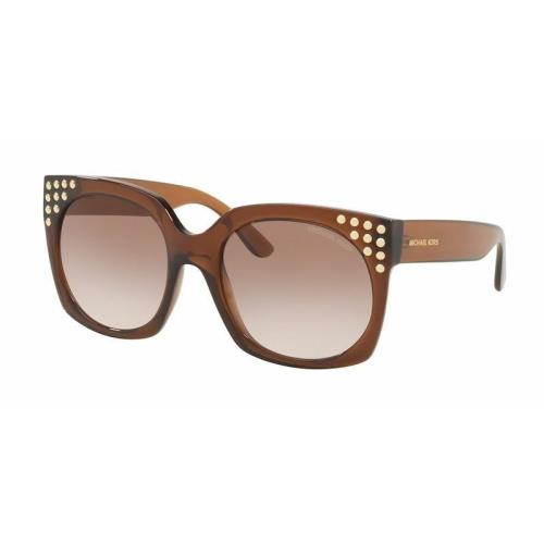 Michael Kors sunglasses  - Brown , Transparent brown and gold Frame, Brown grey Gradient Lens 6